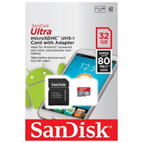 SANDISK MICRO SD CARD ULTRA 32 GB